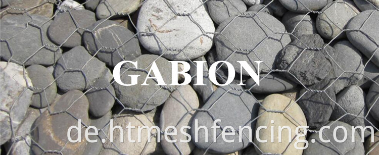 Günstige Gabion -Box verzinkt 1x1x1 Gabion Körbe Mesh Preis